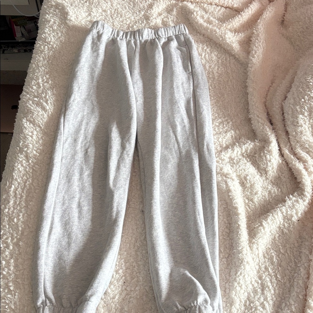 Brandy Melville Light Gray Joggers